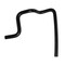 Crp Products Bmw 323I 98-99 6 Cyl 2.5L Water Hose, Che0176R CHE0176R - alternate 4